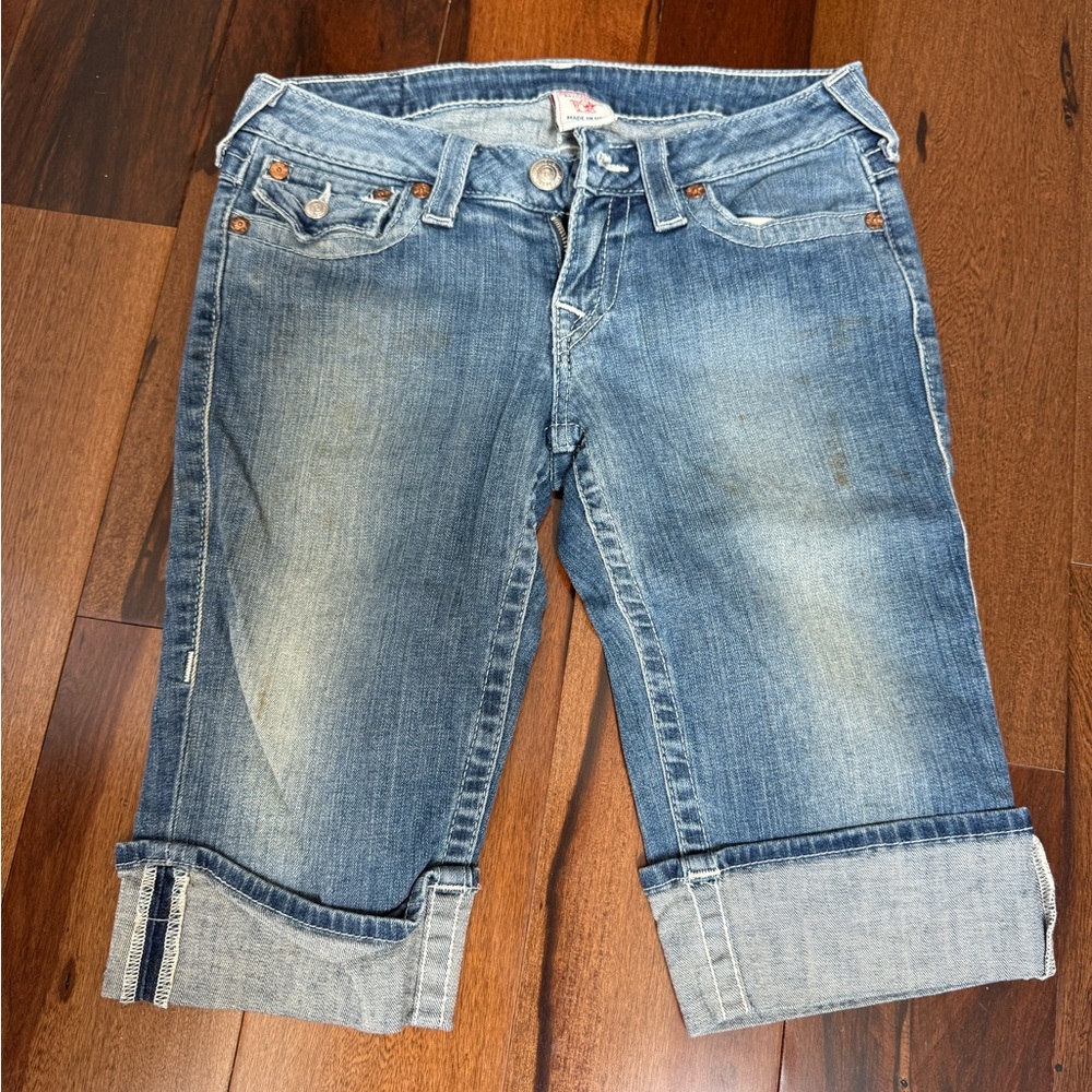 True Religion Light Blue Denim Jeans